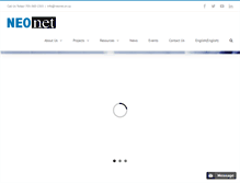 Tablet Screenshot of neonet.on.ca