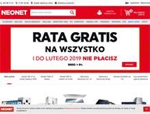 Tablet Screenshot of neonet.pl